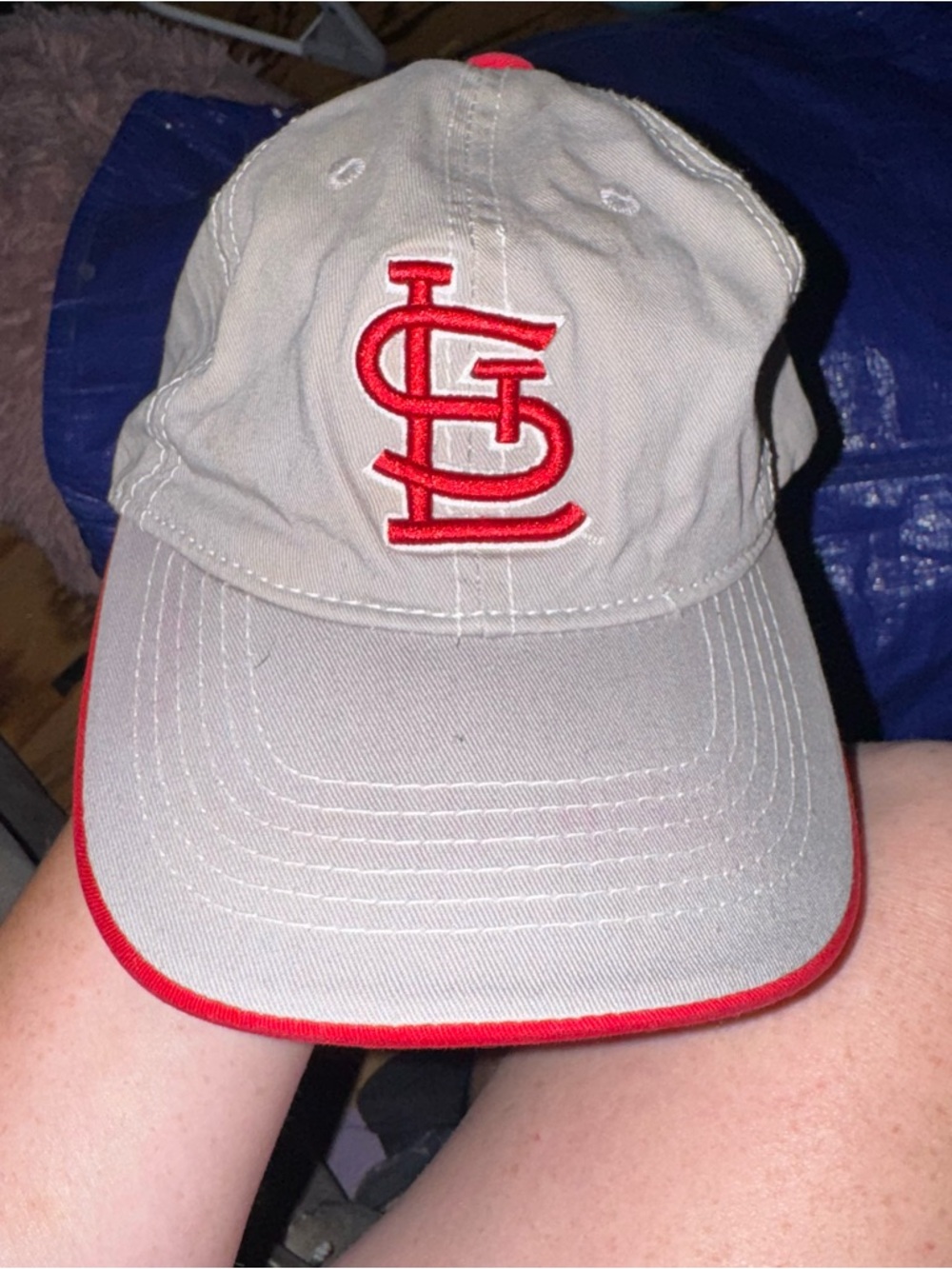 St. Louis Cardinals Beige & Red Baseball Cap